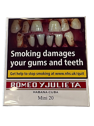 Romeo Y Julieta Mini 20's - Click to Enlarge