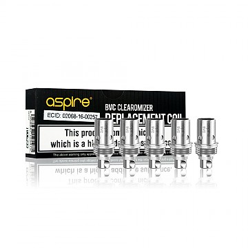 Aspire BVC Coils 1.8ohm - Click to Enlarge