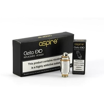 Aspire Cleito EXO Coils 0.16ohm - Click to Enlarge