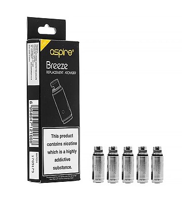 Aspire Breeze Coils 0.6ohm - Click to Enlarge