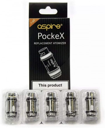 Aspire Pockex Coils 0.6ohm - Click to Enlarge