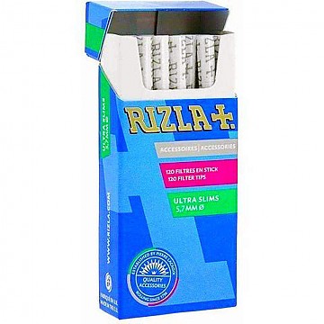 Rizla Ex Slim Filter Tip - Click to Enlarge