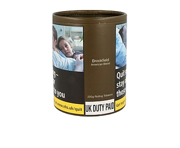 Brookfield Brookfield Hand Rolling Tobacco 200g - Click to Enlarge